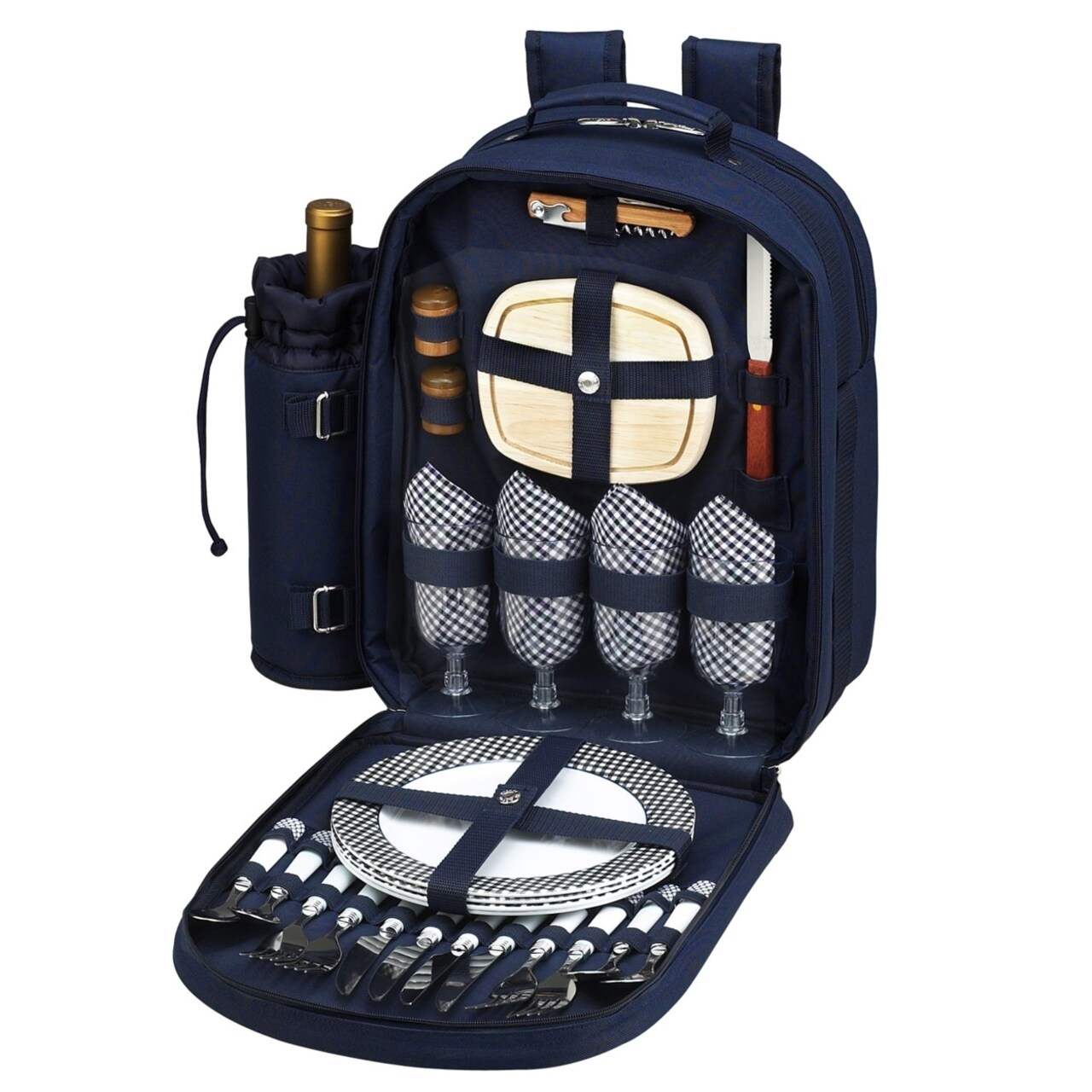 Picnic at Ascot Picnic Backpack with Service for 4 (081)
